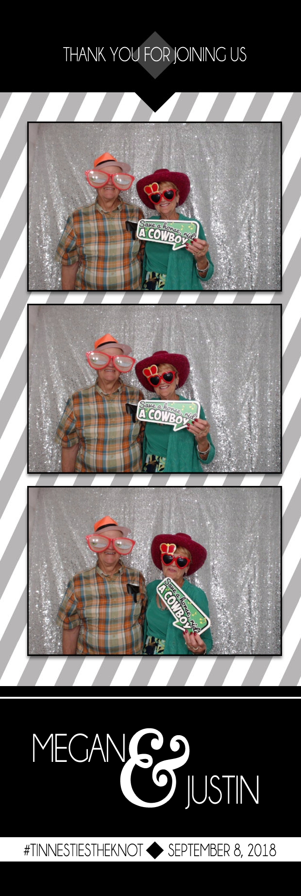 Megan and Justin's Wedding | View more photos from the event at gallery.photoboothbillings.com/u/PhotoBoothBillings/Megan-and-Justins-Wedding